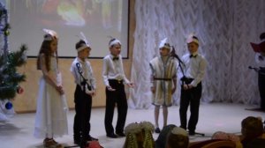 Сценка о Рождестве в исполнении детей