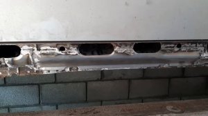 Ланос, замена левого порога и внутреннего усилителя.?