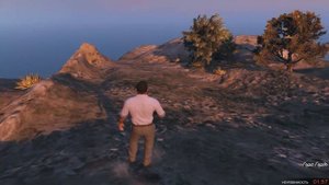 В ПОИСКАХ ПОСХАЛКИ В GTA 5 ПРИЗРАК ДЕВУШКИ НА ГОРЕ ГОРДО