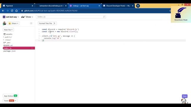 Tutorials How to make Botchat Discord easy for beginner (tutorial membuat chatbot di discord)
