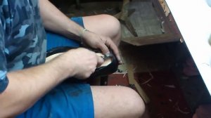 ручная затяжка обуви