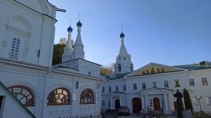 #сашакира Нижний Новгород. Пешая прогулка. Мужской Благовещенский монастырь.mp4