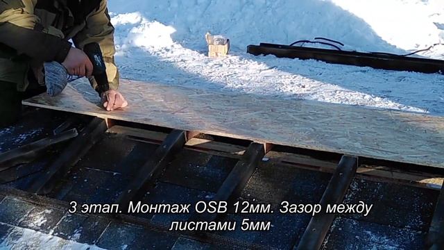 Как сделать вентилируемый конек на мягкой кровле / Roof ventilation смотреть онлайн