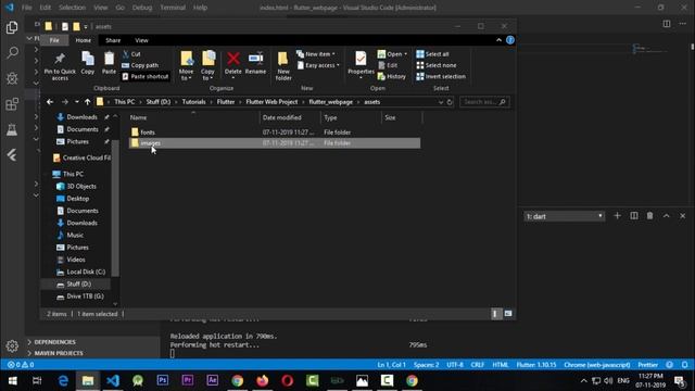 Flutter Web - Building a Responsive Website in Flutter | Flutter UI Design Tutorial