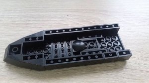 катер из лего.