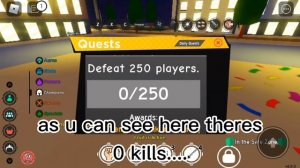 how to do kill quest fast without killing players  (anime fighting simulator)