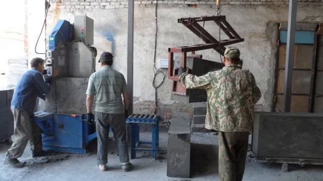 Резка пенобетона алмазной дисковой пилой.flv смотреть онлайн