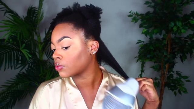 Hairdresser Reacts (and learns) To Silk Press On 4C Hair смотреть онлайн