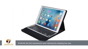 IVSO Apple iPad Pro 12.9 Case With Keyboard Ultra-Thin High Quality Aluminum Bluetooth Keyboard