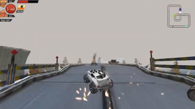 Motor Rock, игра по сети, приехал первым, защитали третьим. смотреть онлайн