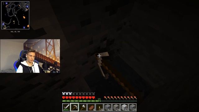 Первые алмазы - Minecraft Выживание 2