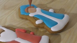 Пряники ДЕД МОРОЗ И СНЕГУРОЧКА Новогодние имбирные пряники