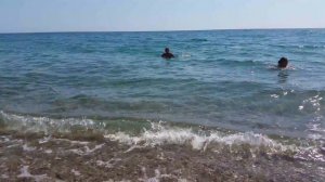 Алахадзы. Чистейшее  море.