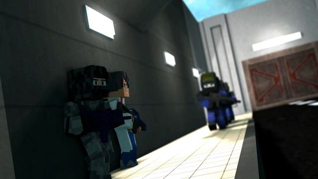 Save me.SCP Minecraft animation.
