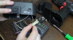 Простая замена Ni-Cd аккумулятора шуруповерта на Li-ion