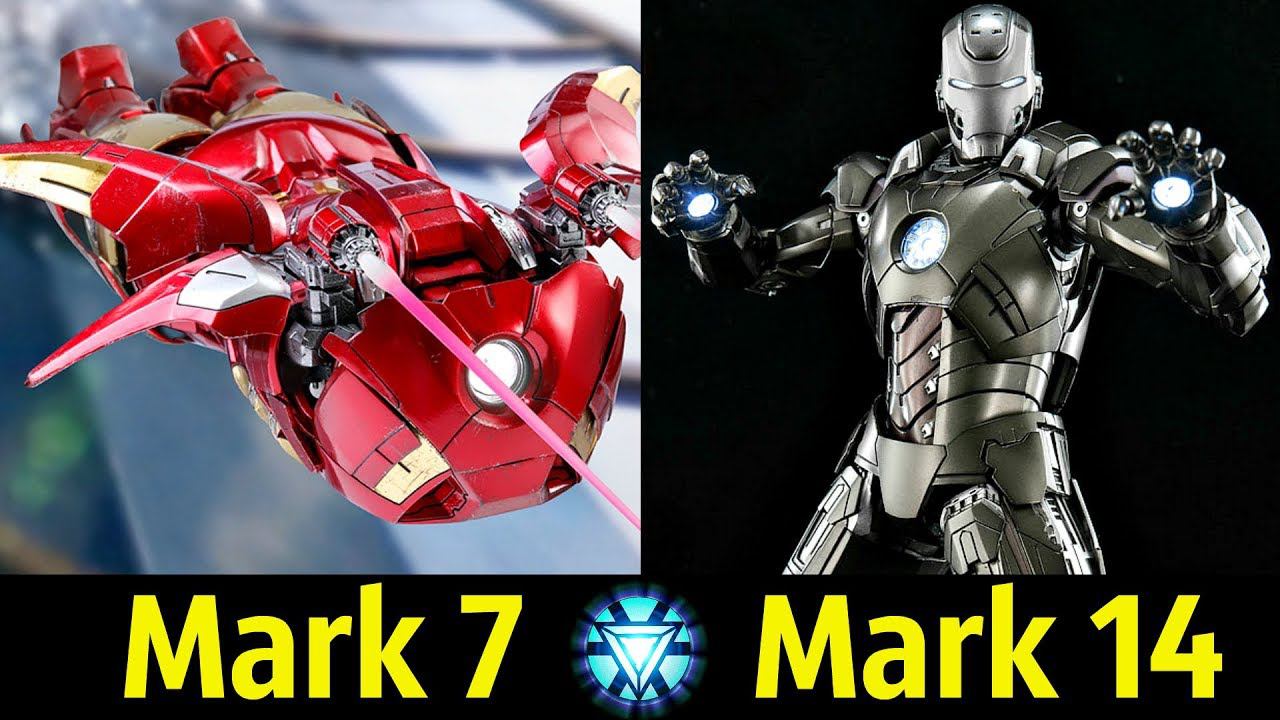 Костюмы Железного Человека (Mark 7 - Mark 14) ! Детальный Разбор (Часть 2) !