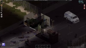 Лудожопы под воротами Project Zomboid