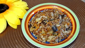 ВКУСНАЯ ГРЕЧКА С ОВОЩАМИ