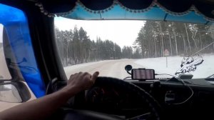 ✅ Буксуем на перевалах, фуры буксуют на подъемах по пути Улан-удэ  Чита Владивосток