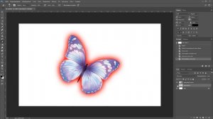 Как удалить часть свечение в фотошопе