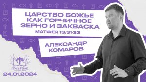 Царство Божье как горчичное зерно и закваска | Комаров Александр