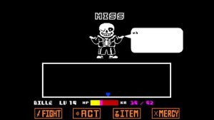 UNDERTALE---------GAME OVER---------(Sans fight)