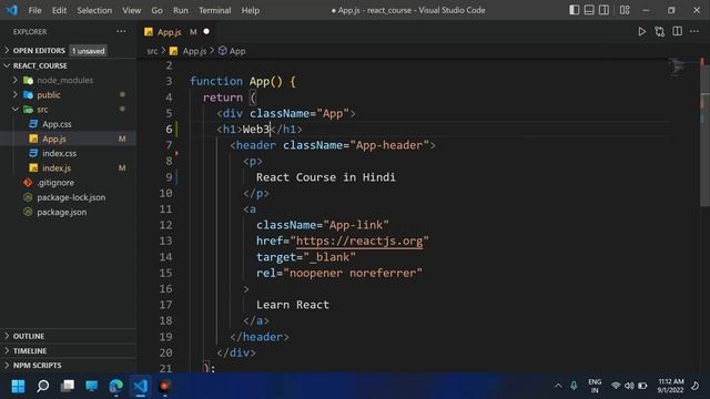 JSX & React Fragment | React.js Full Course #4
