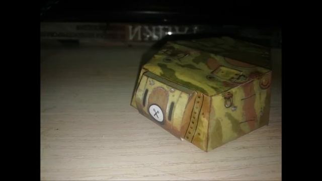 Сборка бумажного танка Type 5 Heavy/танк из бумаги смотреть онлайн