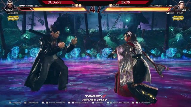 Tekken 8 ▰ QUDANS (Kazuya) Vs BKUN (Jun Kazama) ▰ Ranked Matches! смотреть онлайн