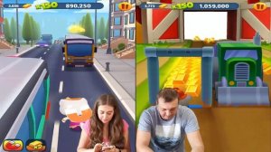 Горящий забег в игре Том за золотом! Принцесса Анджела против пожарного Тома от Каталекс!