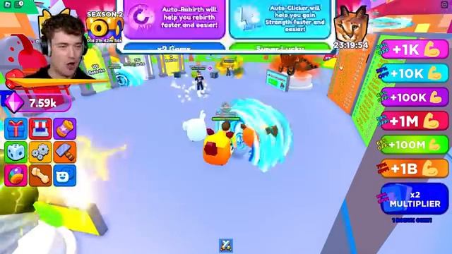 STRONG NINJA SIMULATOR! (Roblox) смотреть онлайн