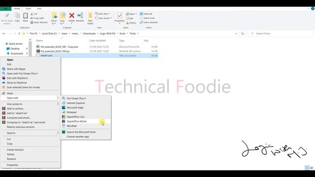 EASILY UNLOCK Protected Excel Sheets WITHOUT Password Logic with MJ