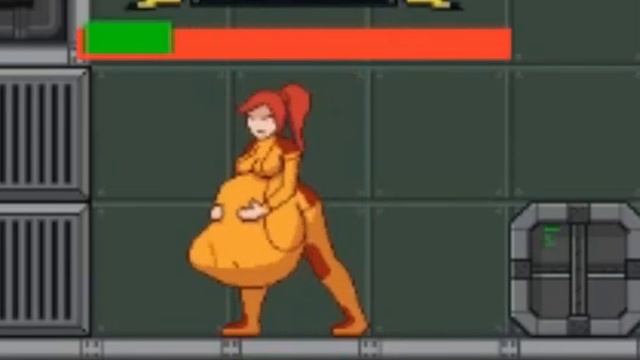 Project Glutt - All Digestion and Swallow stages of the Main Character