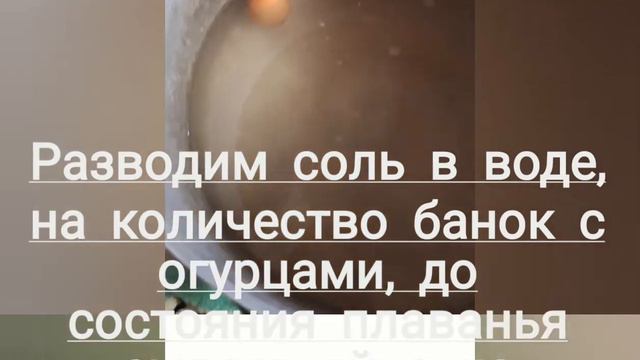 Огурцы бочковые в банке под металическую крышку. Хранение в квартире на полке. смотреть онлайн