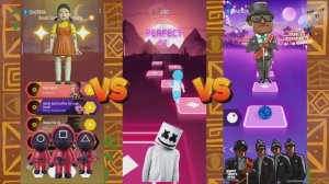 Челлендж Кальмар игра VS Marshmello VS Танец с гробом или GTA 5