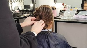 Урок "Вечерняя Прическа на короткие волосы "