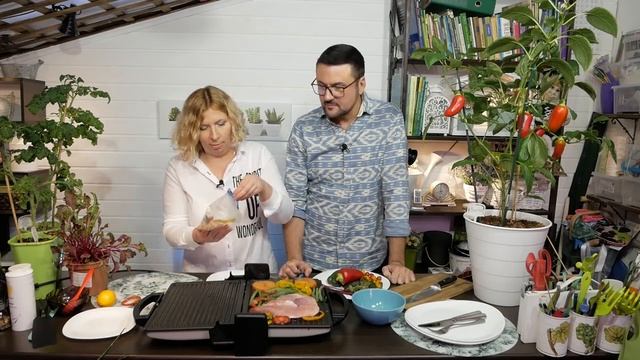 Марина Рыкалина и Виталий Декабрёв. Как приготовить ужин за 5 минут?