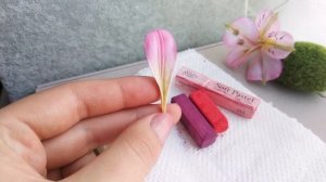 Мастер класс Альстромерия из холодного фарфора. DIY Лепка цветов