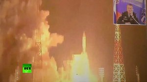 RAW  Angara A5 rocket successfully launches into geostationary orbit