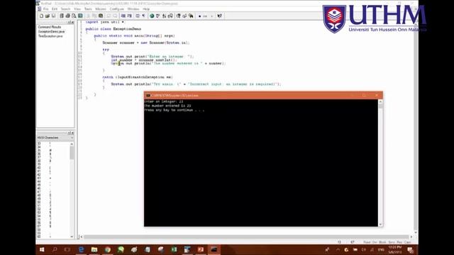 Java Programming | Exception смотреть онлайн