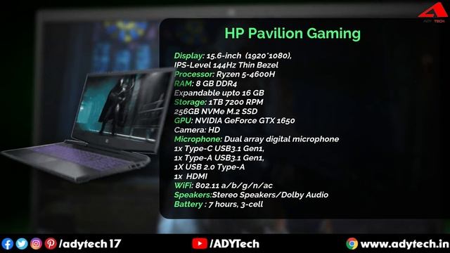 Top 5 Best Gaming Laptop Under 70000 rupees in India 2022 | 144Hz Display | смотреть онлайн