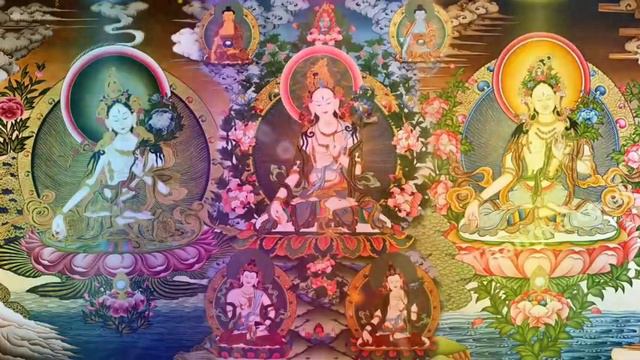 ☸Prayer For Longevity & Prosperity|སྒྲོལ་མ་དཀར་མོའི་ཆོ་ག།|White Tara prayer|Tibetan Prayer (Monks)