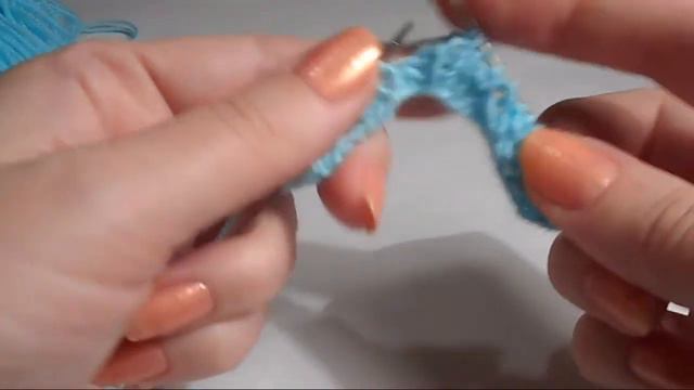 Как связать ажурный узор для туники