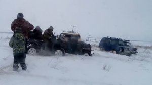 лада ока 4 на 4 полный привод зимние  покатушки видео 4