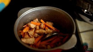 Плов - каша  с курицей для ребенка