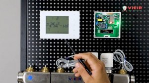 Термостат электронный комнатный беспроводной VR410