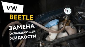 Замена охлаждающей жидкости Volkswagen Beetle