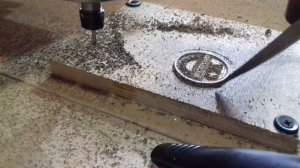 Четвертый Т-100. Гравировка латуни по средней линии.