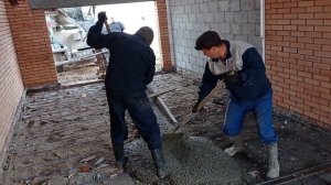 Бетонный пол в гараже. Как же его сделать?