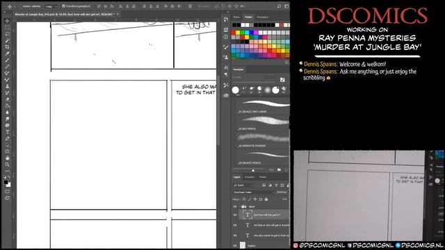 Making Comics in Photoshop & Procreate | Sketching | Episode 02 смотреть онлайн